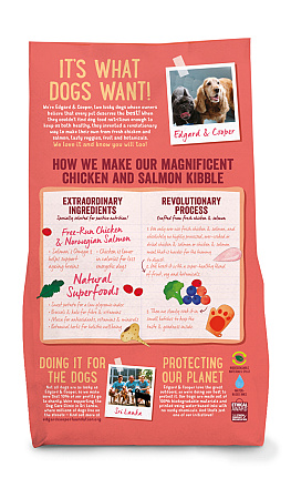 Edgard & Cooper hondenvoer Senior kip en zalm 2,5 kg