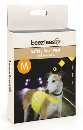 Reflecterende veiligheidsvest geel