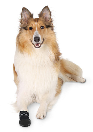 TRIXIE hondenschoen Walker Care zwart