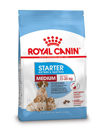 Royal Canin Hondenvoer Medium Starter 4 kg