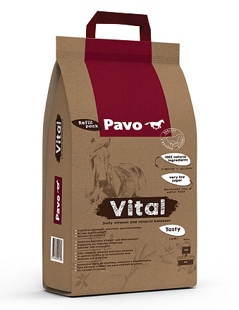 Pavo Vital navulverpakking 8 kg