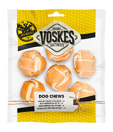 Voskes Bal White Kip <br>6 st