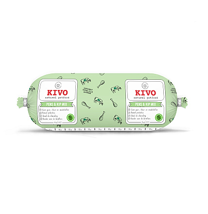 Kivo Hondenvoer<br> Pens & Kip Mix 1 kg