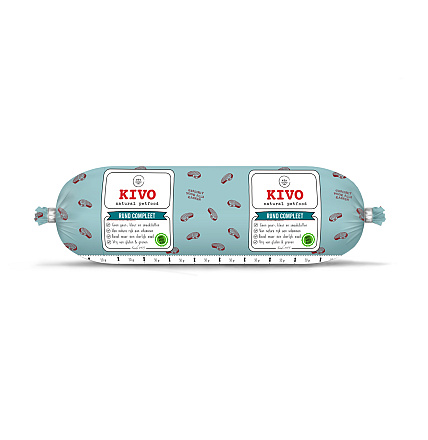 Kivo Hondenvoer<br> Rund Compleet<br> 500 gr