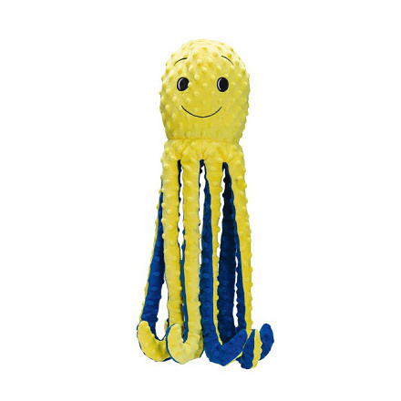 Beeztees Hondenspeelgoed Octopus Amy Geel <br>56 cm