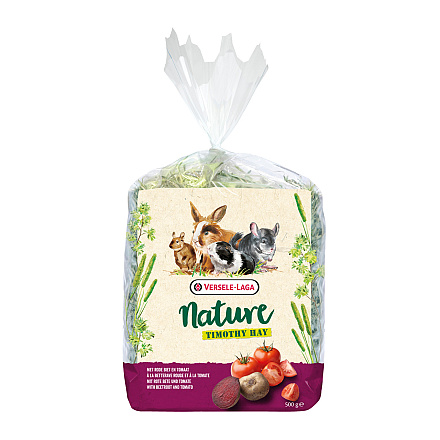 Versele-Laga Nature Timothy Hay Beetroot & Tomato 500 gr