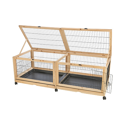 Trixie Indoor Verblijf Cavia's/Konijnen<br> 150 x 50 x 60 cm