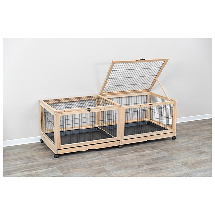 Trixie Indoor Verblijf Cavia's/Konijnen<br> 150 x 50 x 60 cm