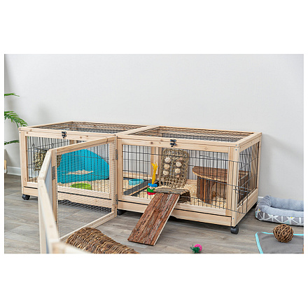 Trixie Indoor Verblijf Cavia's/Konijnen<br> 150 x 50 x 60 cm