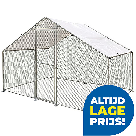 Flamingo Kippenren Doerak 2 x 3 x 2 mtr