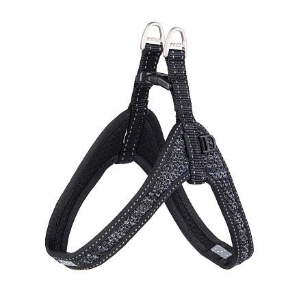 Rogz Hondentuig Utility Fast Fit Zwart