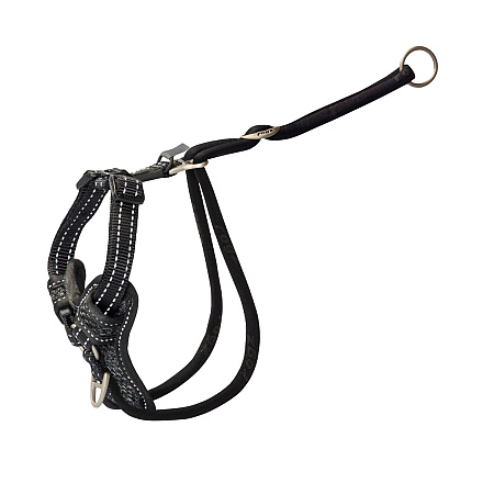 Rogz Hondentuig Utility Stop Pull Zwart