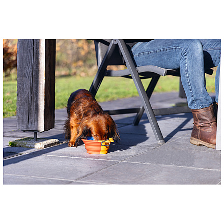 Beeztees Reis Voer- en Drinkbak Rua Rood<br> 750 ml