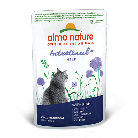 Almo Nature Kattenvoer Intestinal Help Vis 70 gr