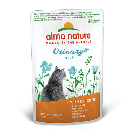 Almo Nature Kattenvoer Urinary Help Kip 70 gr