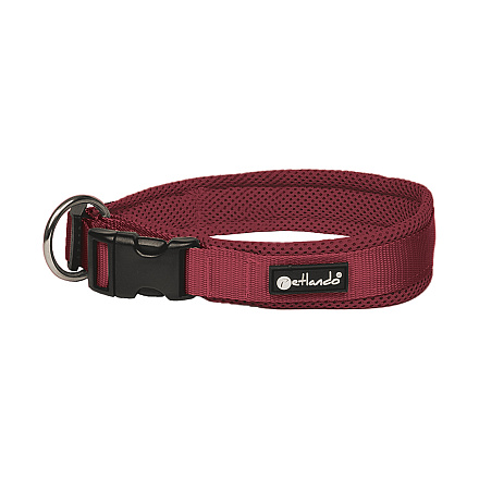 Petlando Halsband Mesh Bordeauxrood