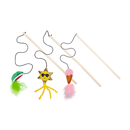 Beeztees Kattenhengel Zomer Assorti