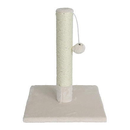 Krabpaal Caty Novo met Bal en Bel Beige<br> 45 cm