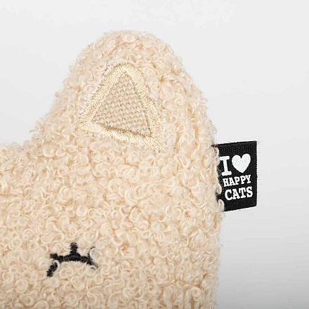 D&D I Love Happy Cats Trappelkussen Zara Gebroken Wit