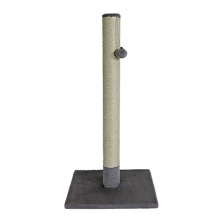 Krabpaal Caty Novo met Bal en Bel Grijs<br> 82 cm