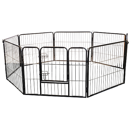 Puppyren 8 Delig Zwart