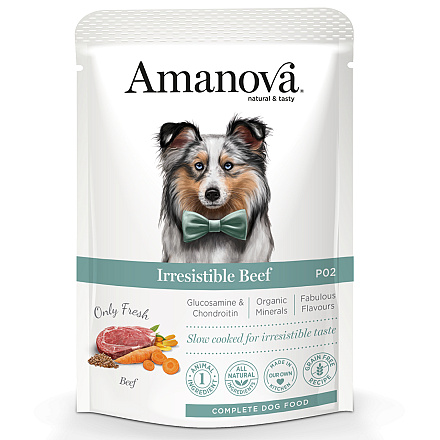 Amanova Hondenvoer Irresistible Beef 100 gr