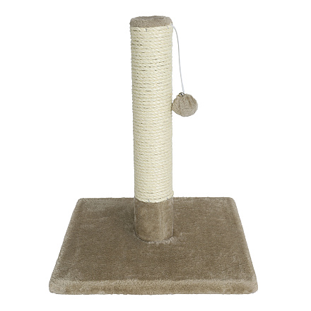 Krabpaal Caty Novo met Bal en Bel Taupe<br> 45 cm