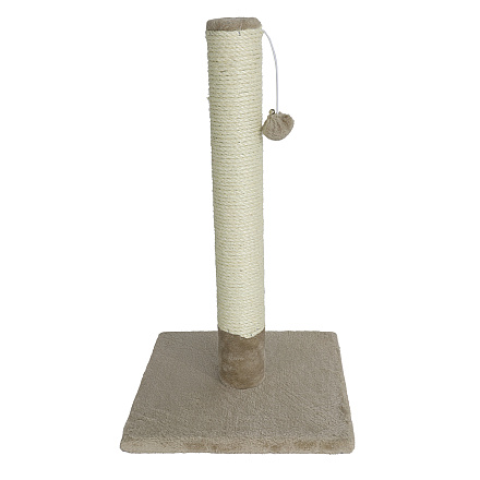 Krabpaal Caty Novo met Bal en Bel Taupe<br> 62 cm