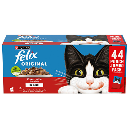 Felix Original Countryside Selectie in Gelei 44 x 85 gr