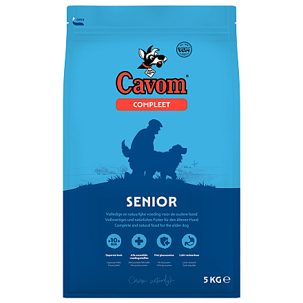 Cavom hondenvoer Compleet Senior 5 kg
