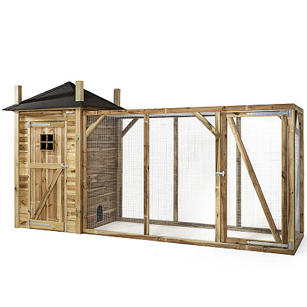 Voldux Kippen- of konijnenhok Hooiberg Eline XL