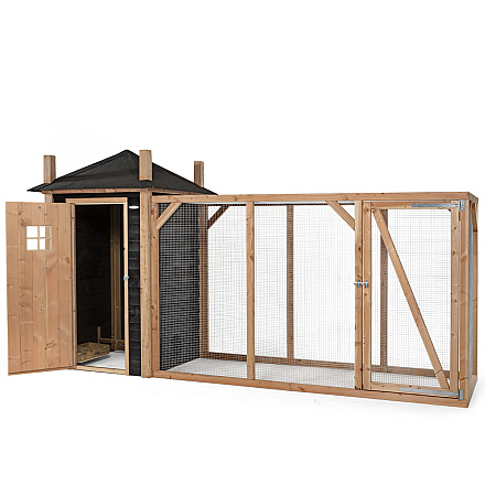 Voldux Kippen- of konijnenhok Hooiberg Mees XL