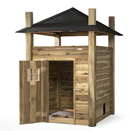 Voldux Kippen- of konijnenhok Hooiberg Loes