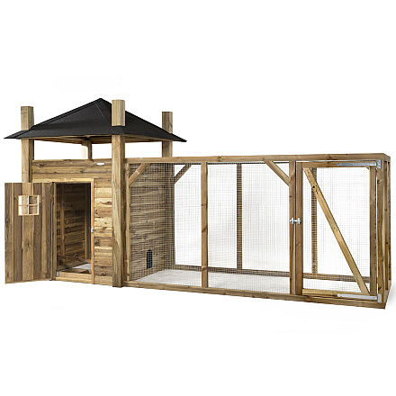 Voldux Kippen- of konijnenhok Hooiberg Loes XL