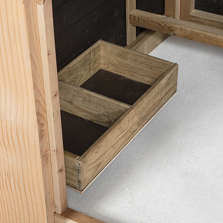 Voldux Kippen- of konijnenhok Hooiberg Niek XL