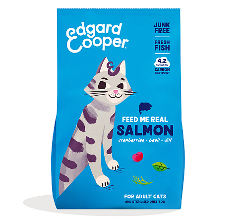 Edgard & Cooper kattenvoer Adult Zalm 2 kg