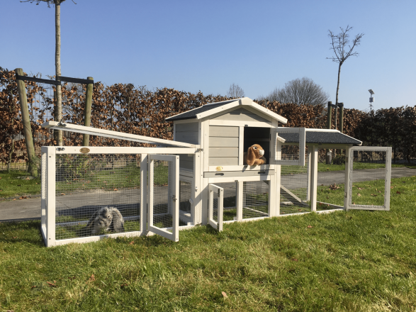 Konijnenhok Avoriaz + Extra Ren