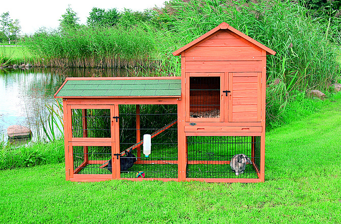 TRIXIE Natura Knaagdierhok met Ren Bruin