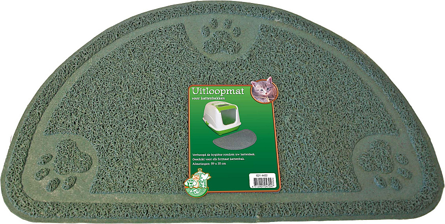 Uitloopmat voor kattenbakken