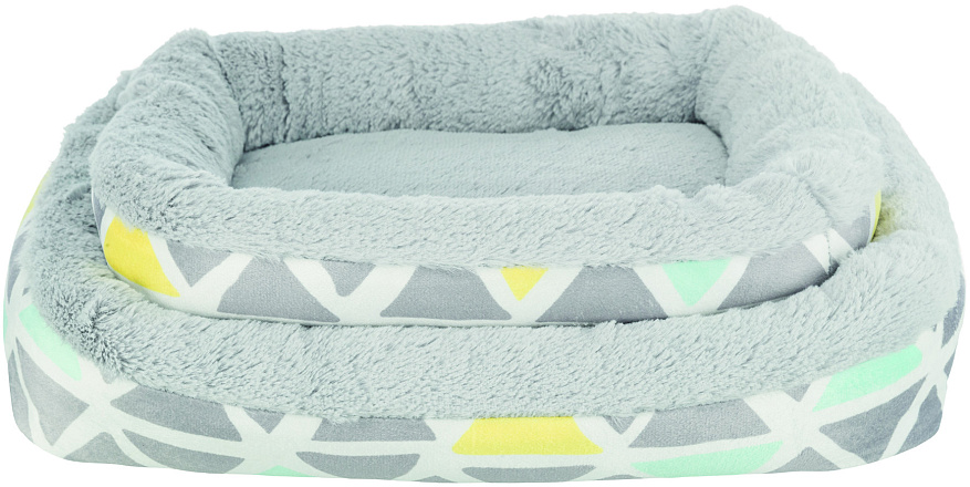 TRIXIE Relax-Mand Sunny Kleurig/Grijs <br>30 x 22 x 6 cm