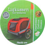 Kussen voor Runner 2 Antislip Zwart